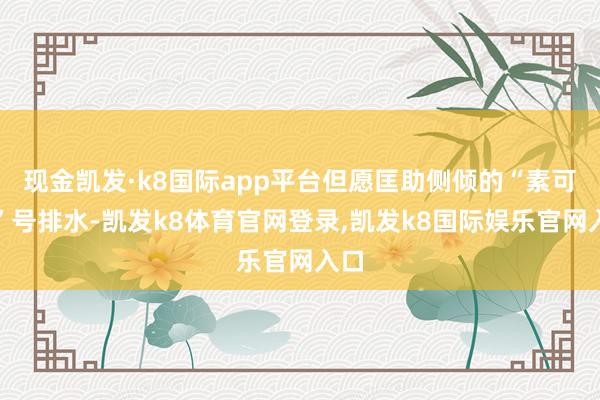 现金凯发·k8国际app平台但愿匡助侧倾的“素可泰”号排水-凯发k8体育官网登录,凯发k8国际娱乐官网入口